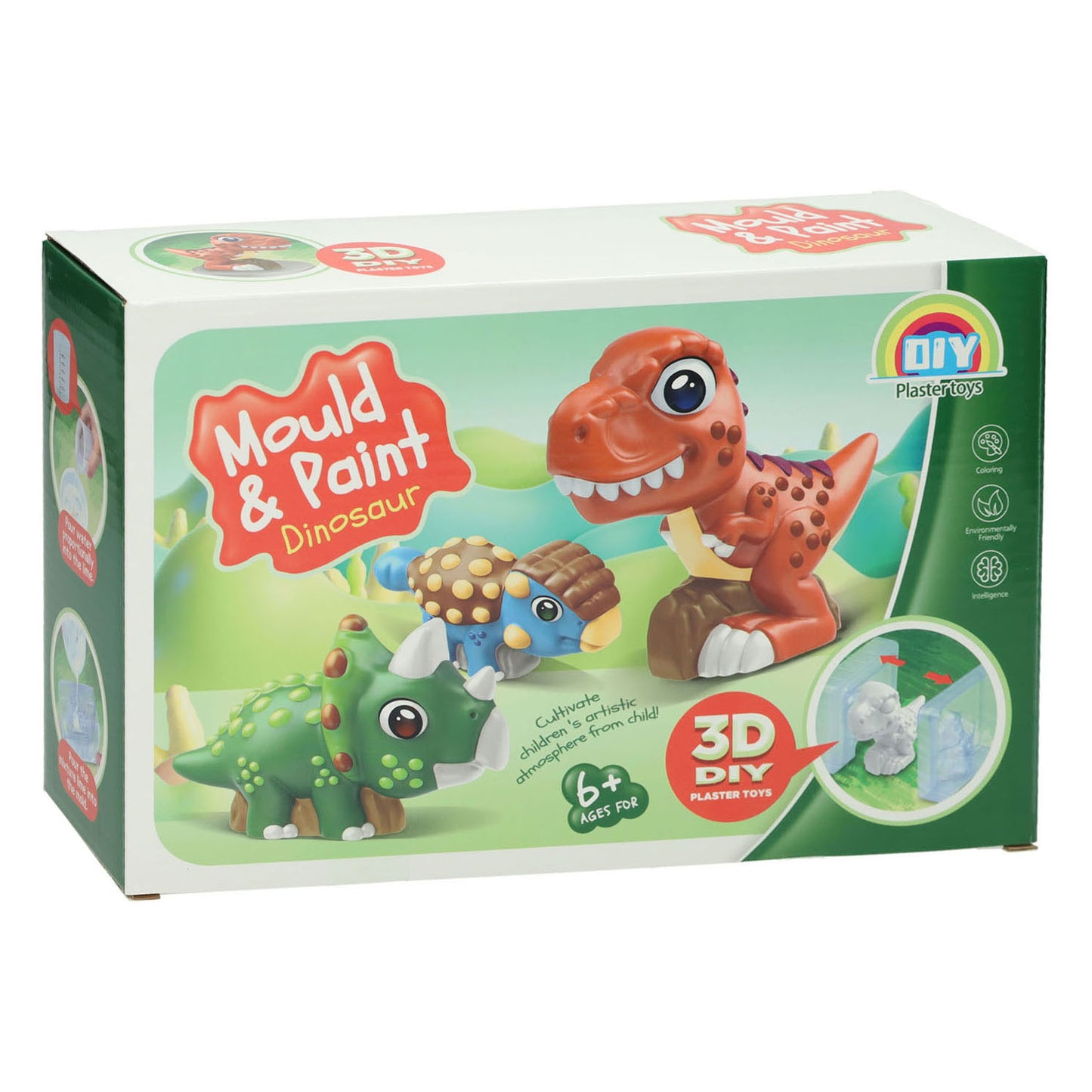 Lobbes Speelgoed BV Gieten schilderen dino 3d
