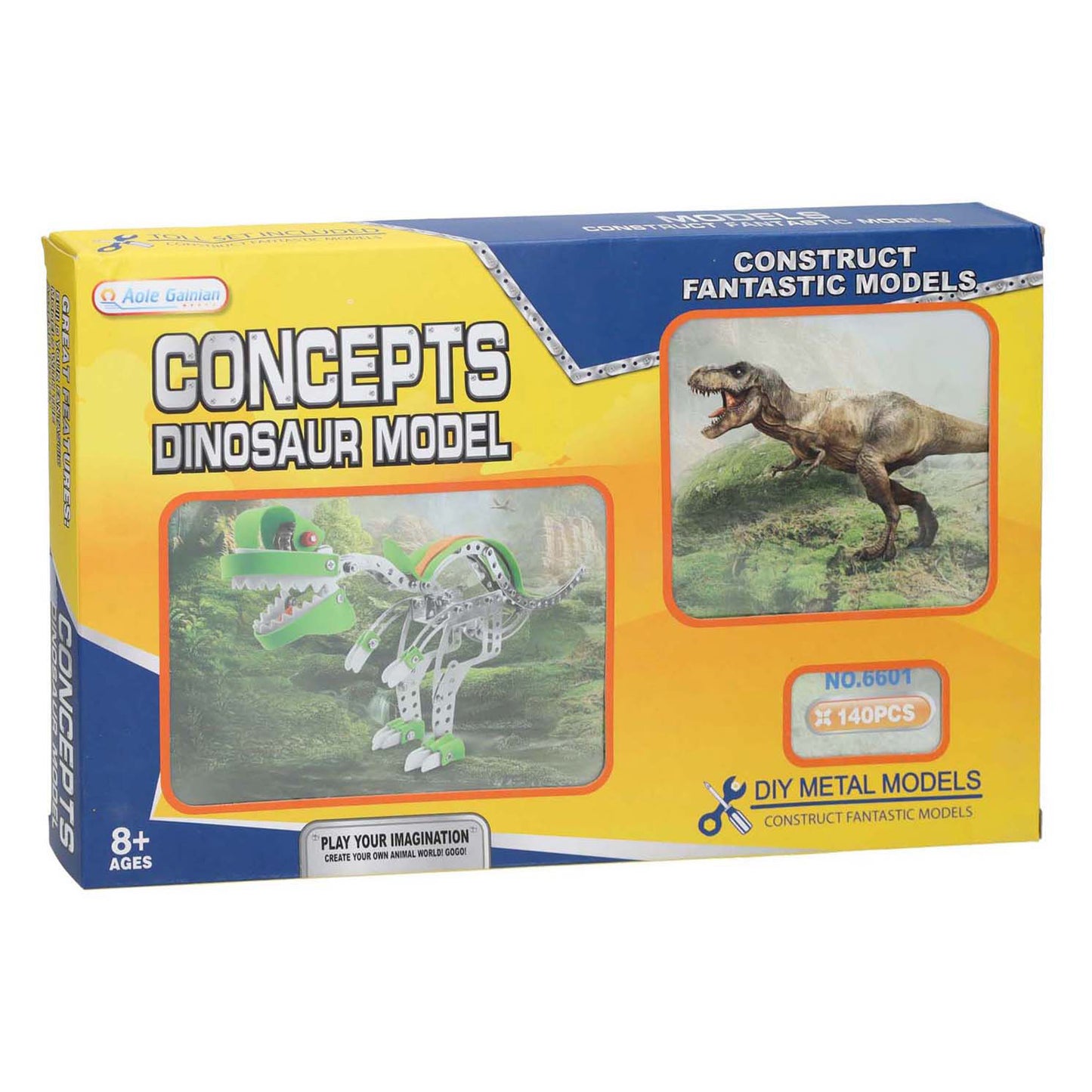 Lobbes Metalen bouwset dino t-rex
