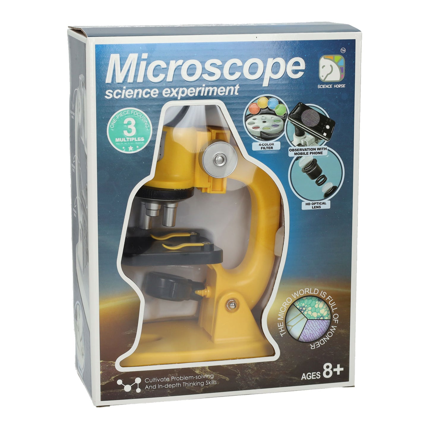 Lobbes Speelgoed BV Science microscoop, 3x zoom