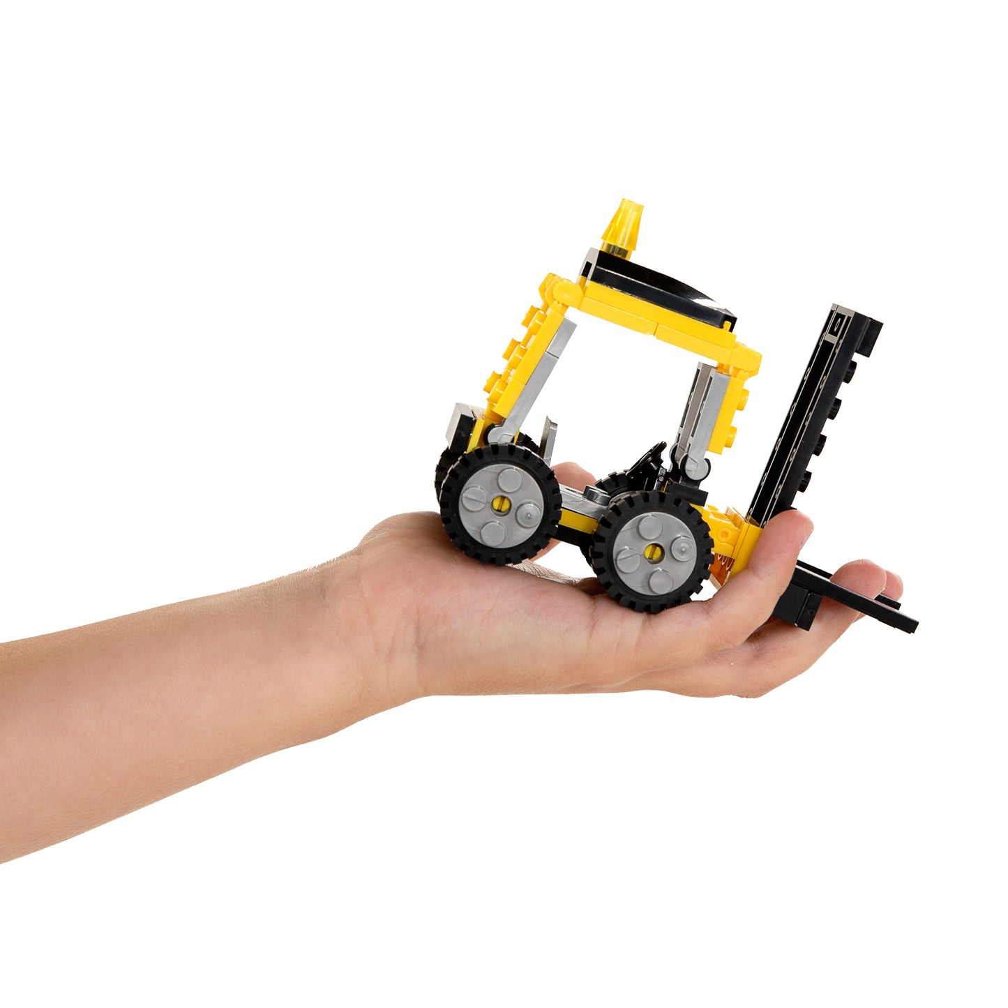Lobbes Bouwset constructie heftruck - 74dlg.