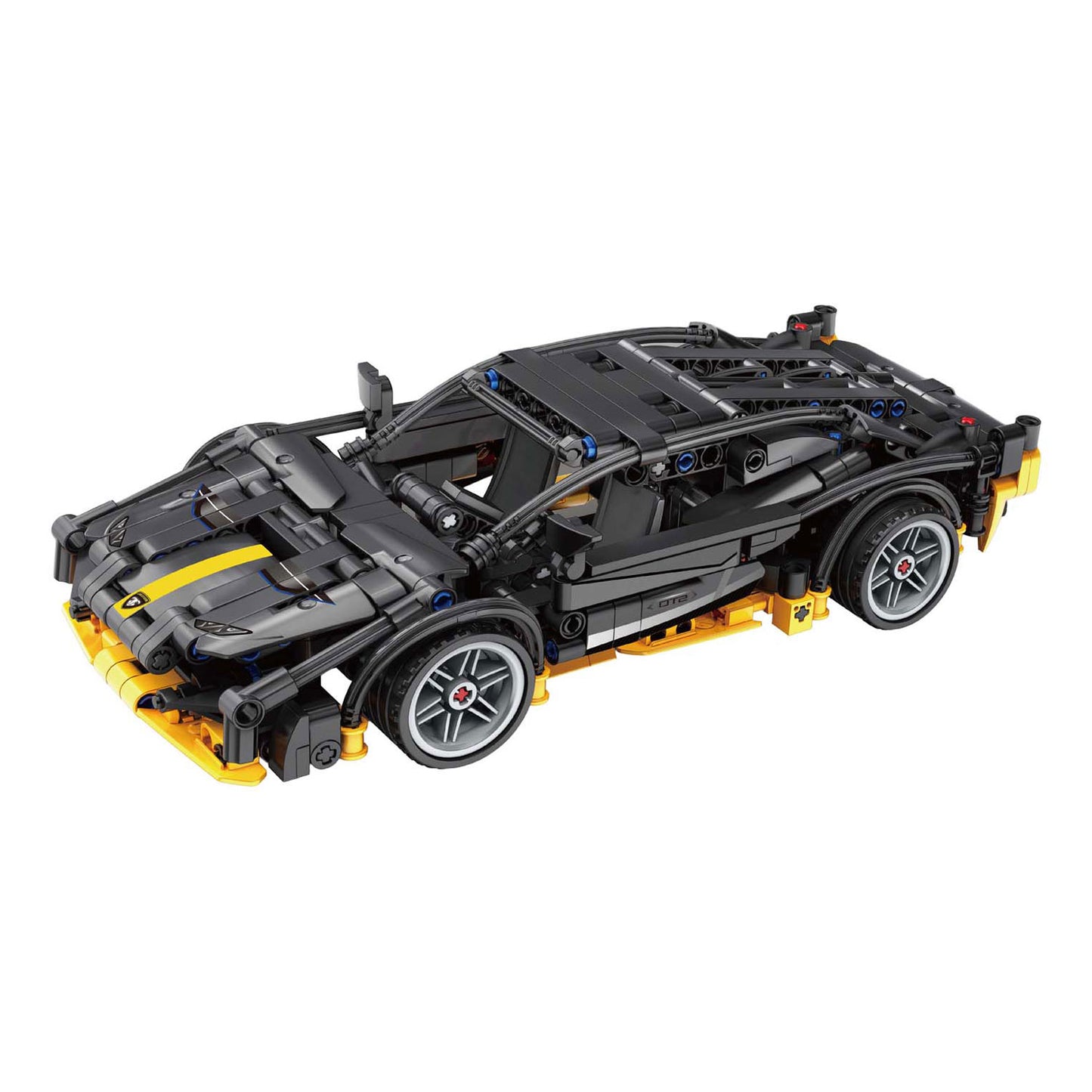 Lobbes Bouwsteentjes set pull back sport auto - 589dlg.