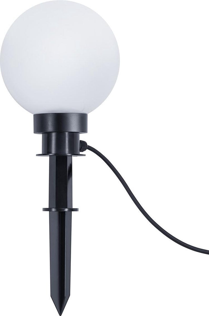 RL LIVE YOUR LIGHT Reality bolo - grondspie - zwart - excl. 1x e27 23w - buitenverlichting - ip44
