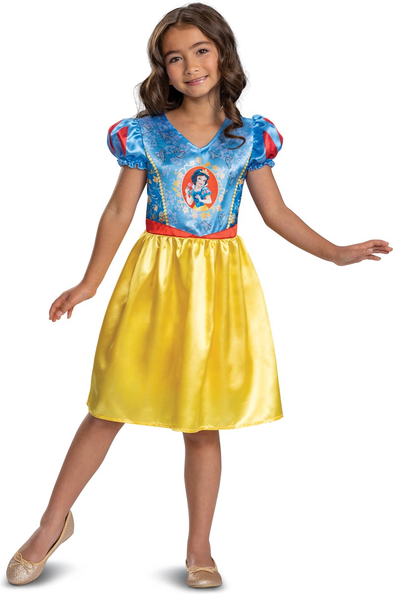 Disguise Disney prinses - snow white, snow white basic plus , maat xs (3t-4t jaar), meisjes