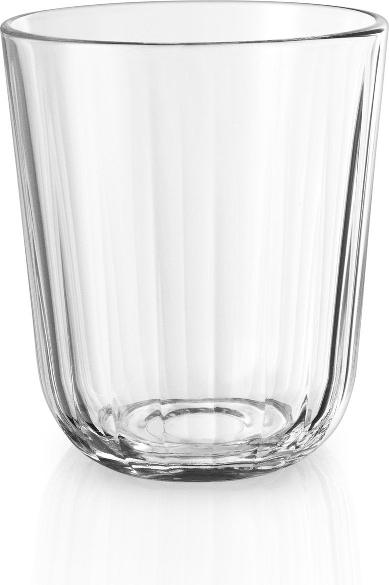 Eva Solo - glas facet 270 ml set van 6 stuks - glas - transparant -
