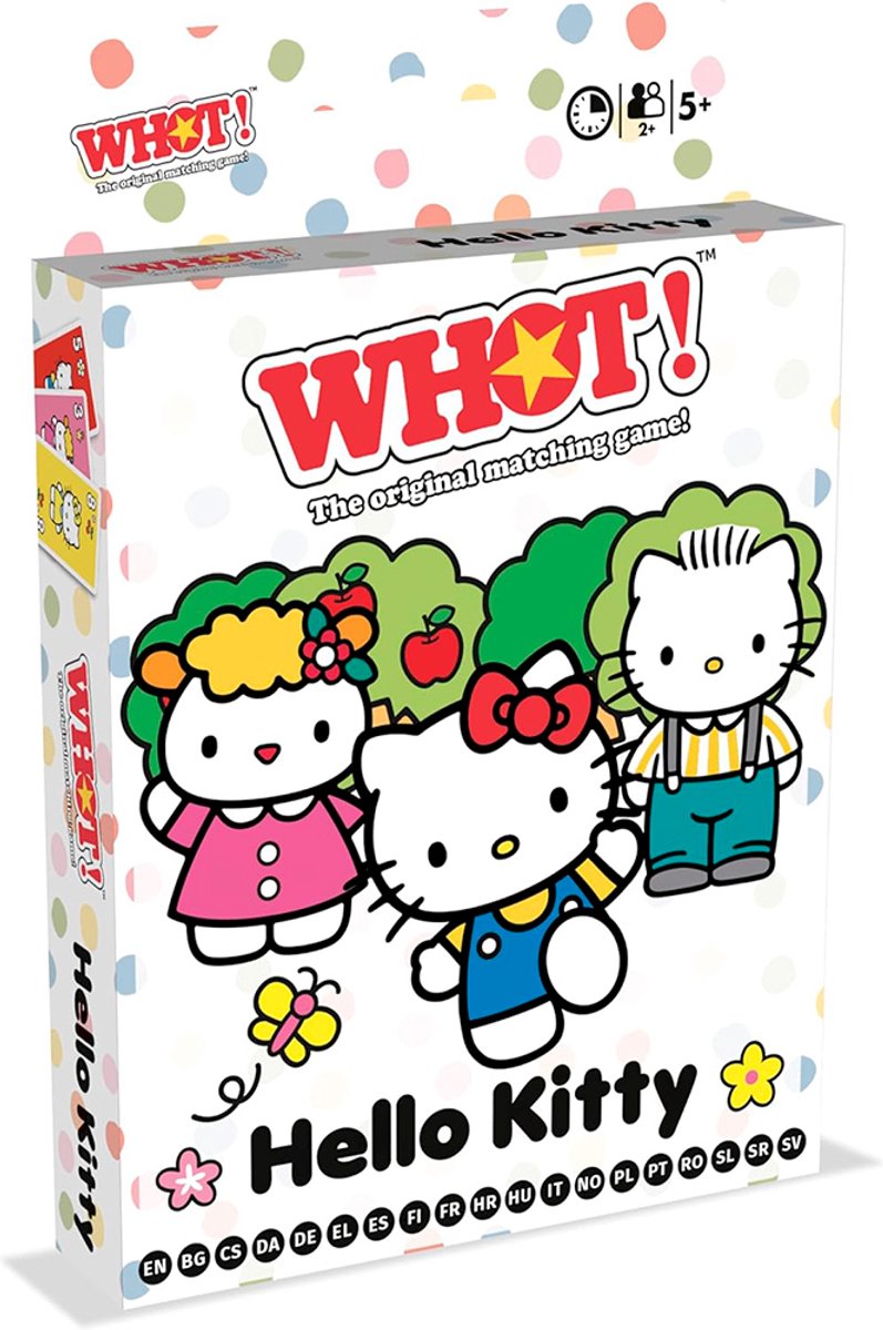 Hello Kitty Winning moves - kaartspel - whot meertalig