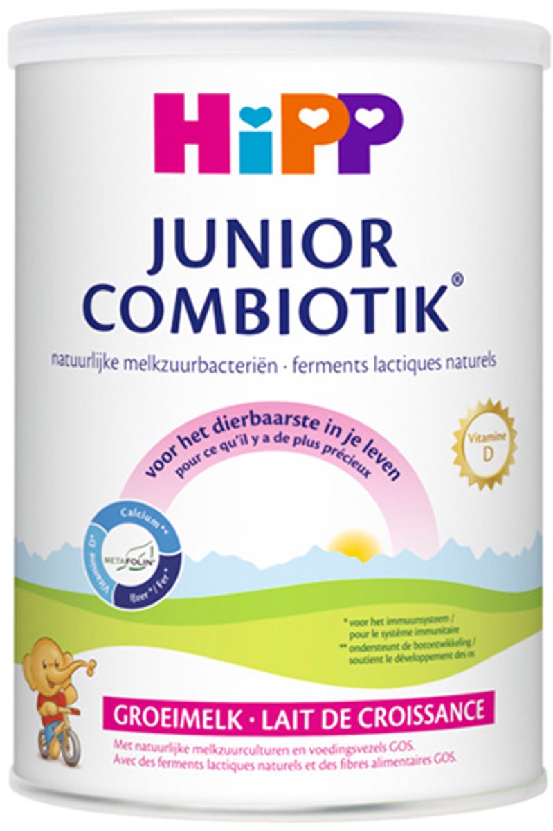 HiPP 4 junior combiotik – groeimelk babyvoeding – 2+ jaar – 800g
