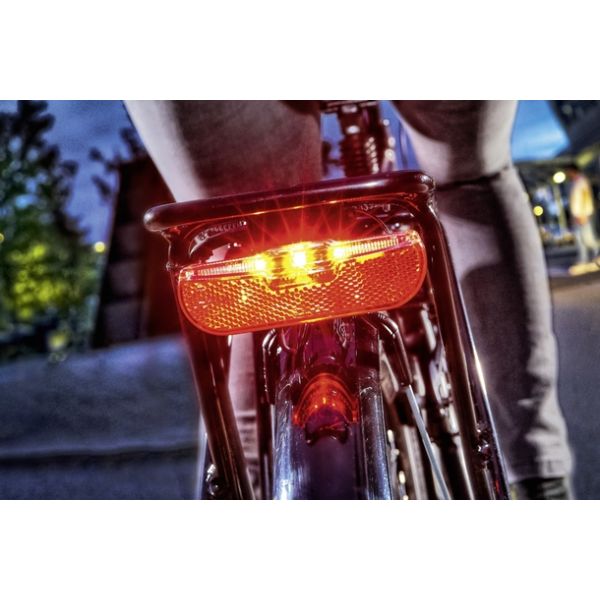 Trelock Dragerachterlicht ls613 duo flat - 80mm (montageverpakking)