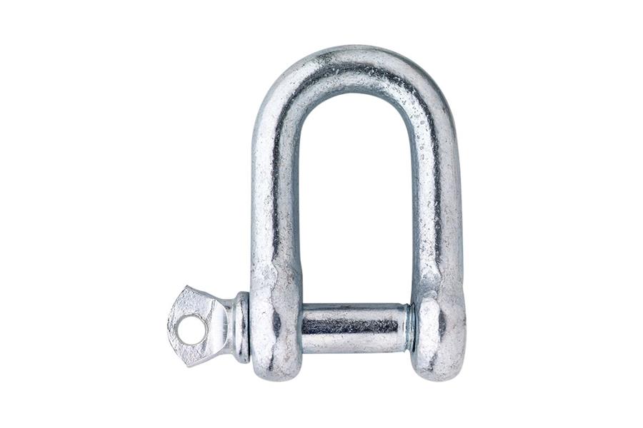 D-sluiting 5x5x10 verzinkt