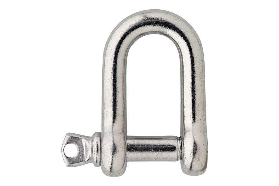 D-sluiting 12x12x26 RVS