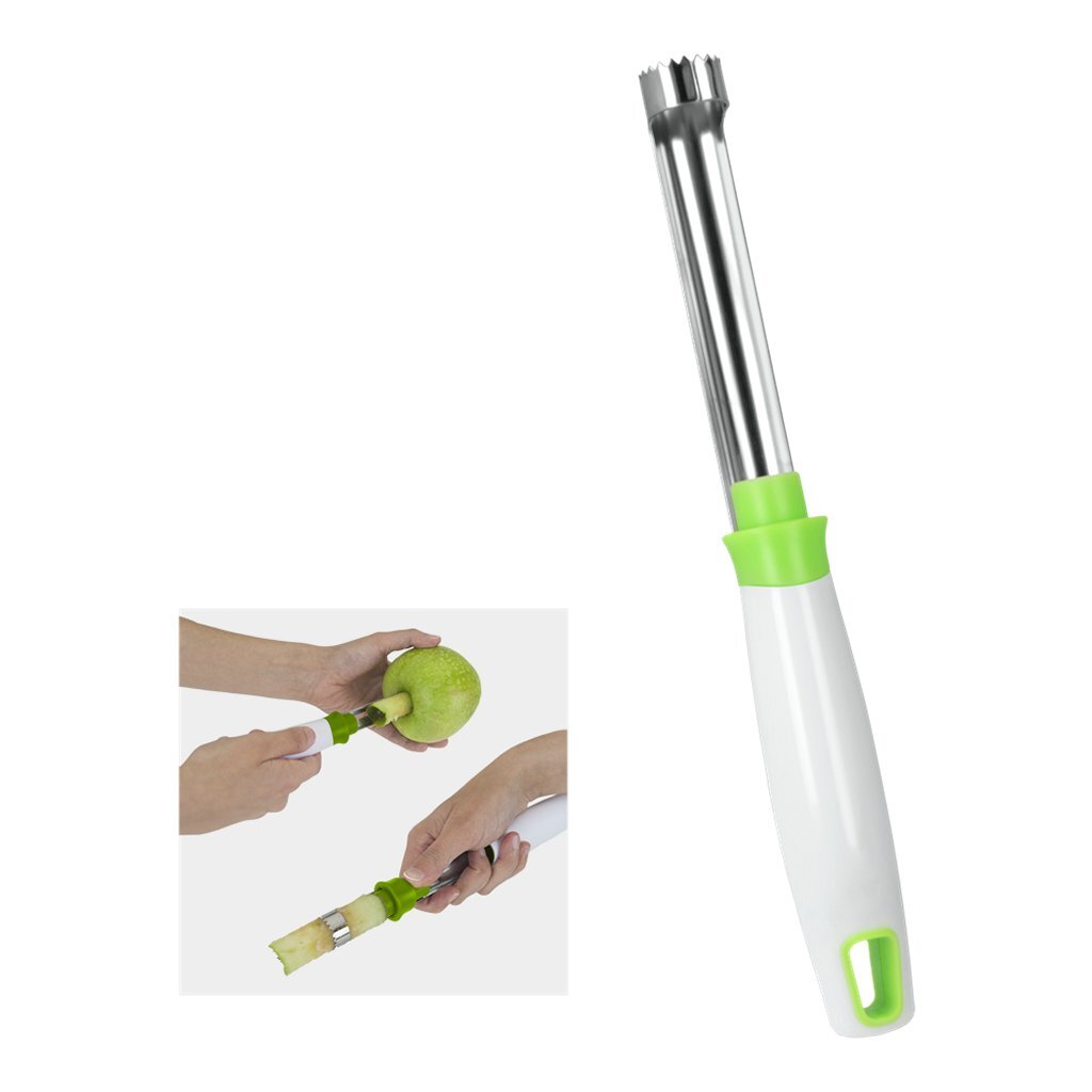 Metaltex mrs apple appelboor wit groen rvs