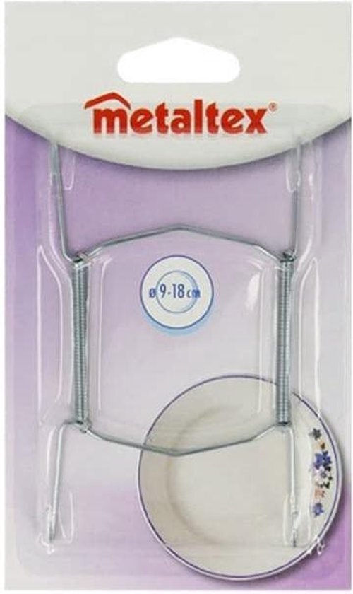 Tomado-Metaltex bordenhouder 9-18cm zilver