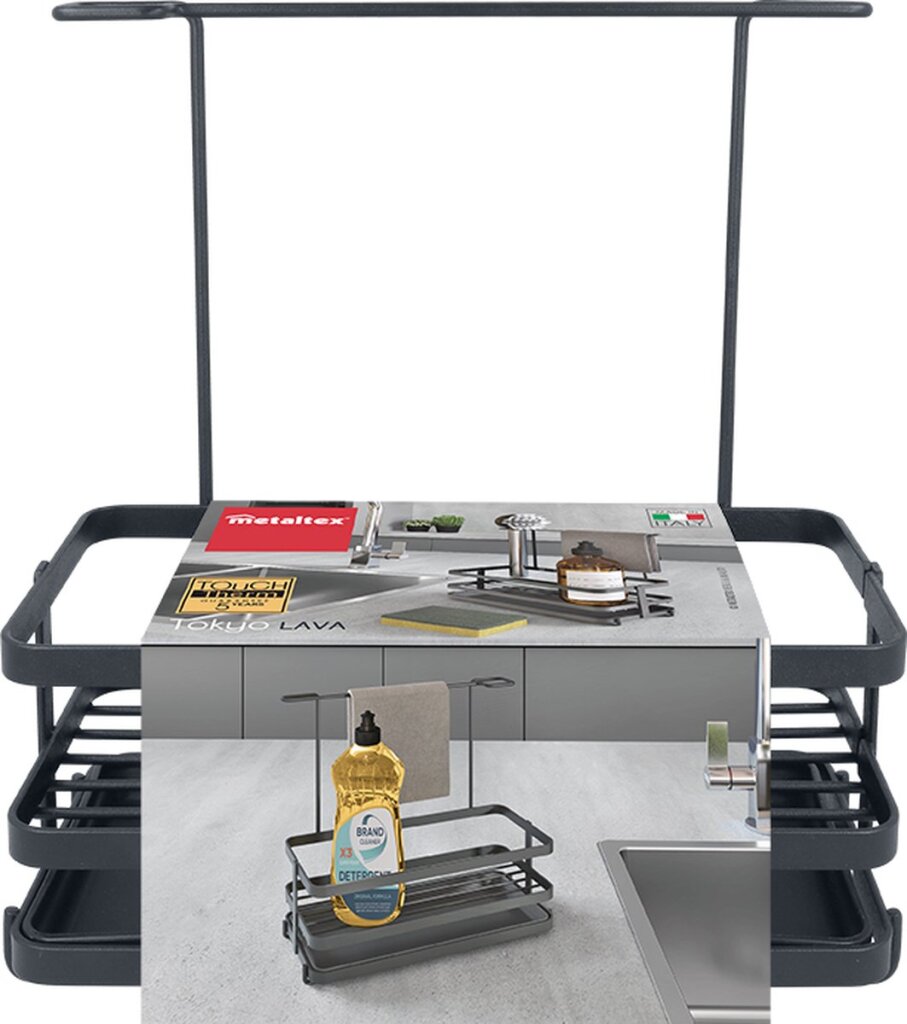 Tomado-Metaltex tokyo line organizer lava touchtherm zwart