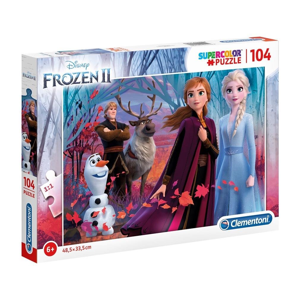 Clementoni puzzel super 104pcs frozen 2