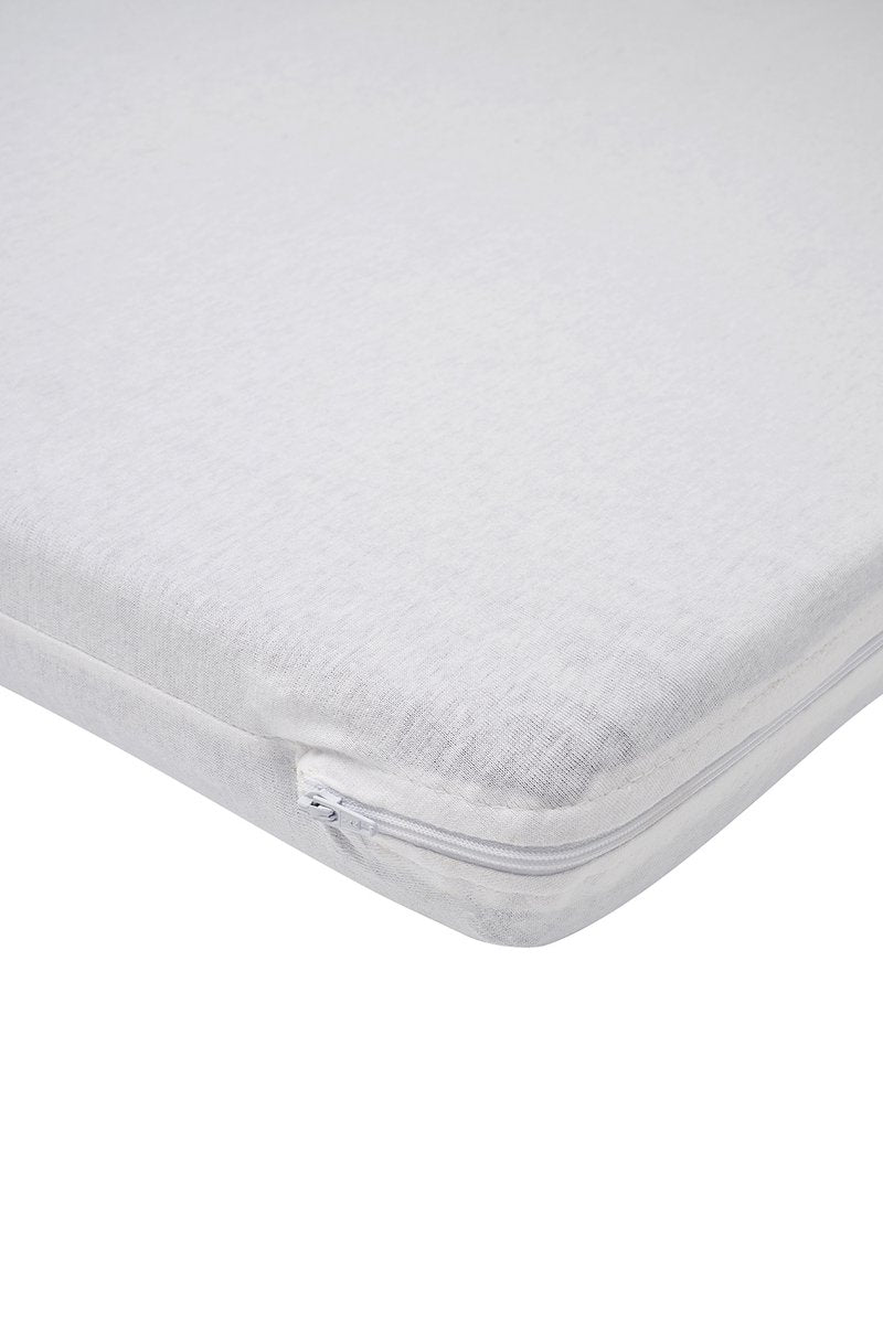 Meyco Baby Meyco campingbed matrashoes - 60 x 120 cm - jersey - wit