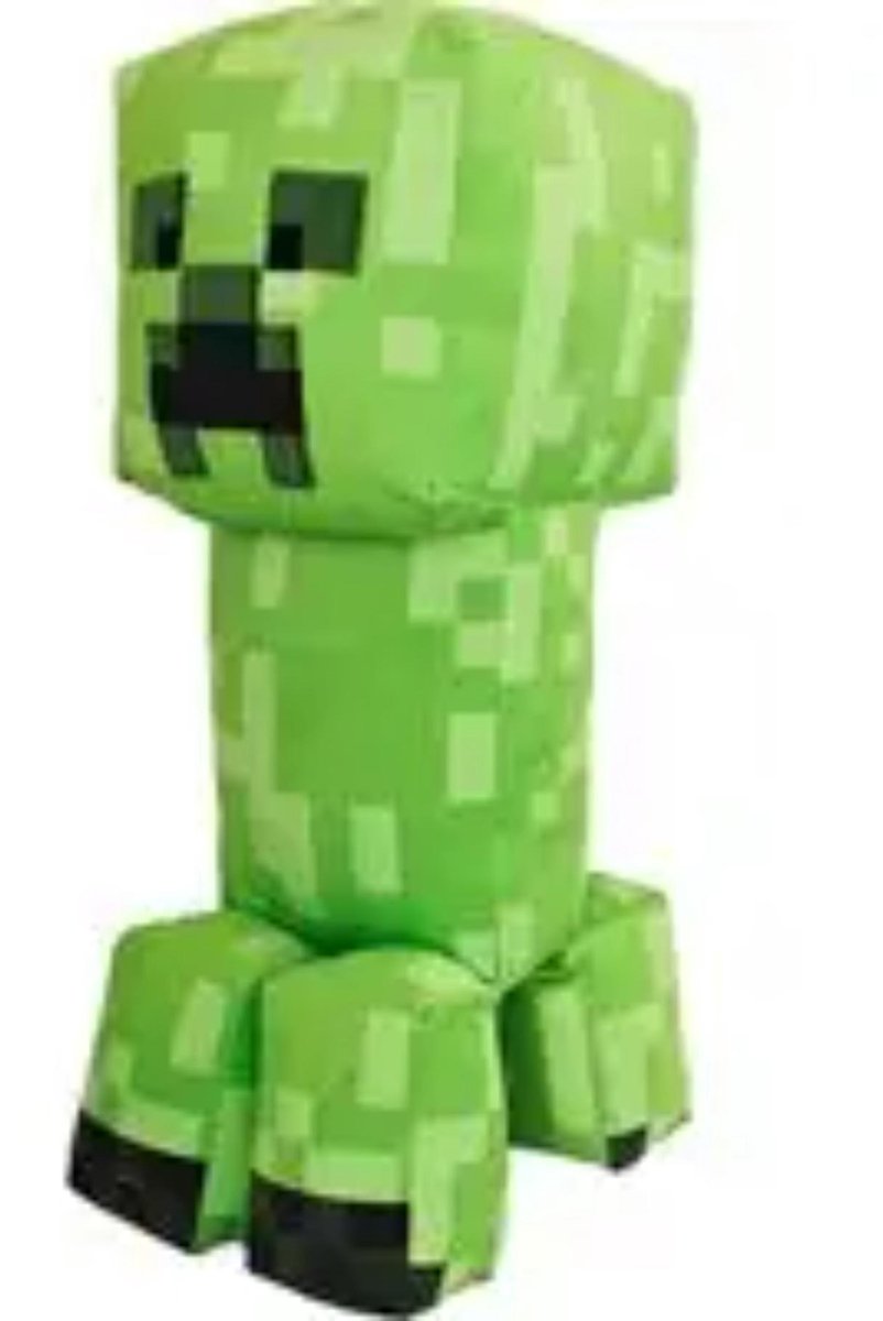 Ottosimon pluche speelgoed minecraft creeper 44 cm knuffel.