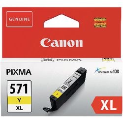 Inktcartridge Canon CLI-571XL geel