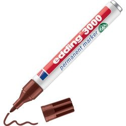 Permanent marker 3000 ultra Edding 1,5-3mm rond sneldrogend waterbestendig bruin