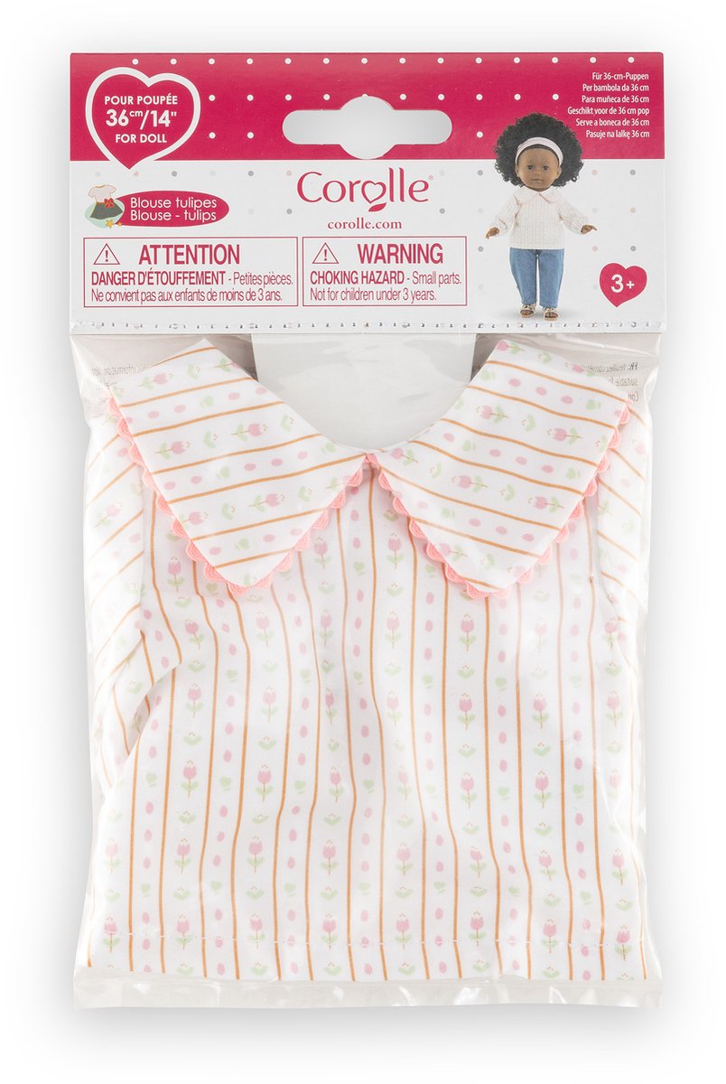 Corolle Ma poppenblouse tulpen - 36cm