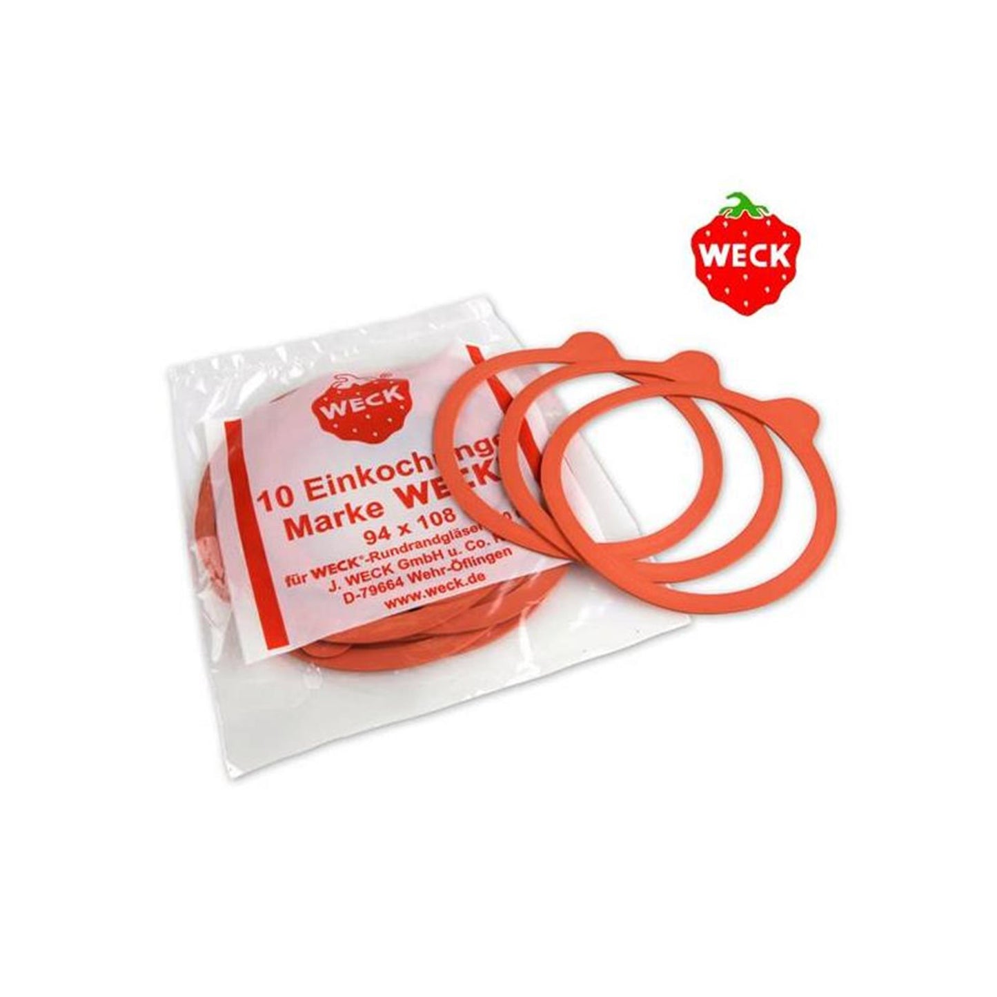 Weck Ringen 94x108mm zakje a 10 stuks