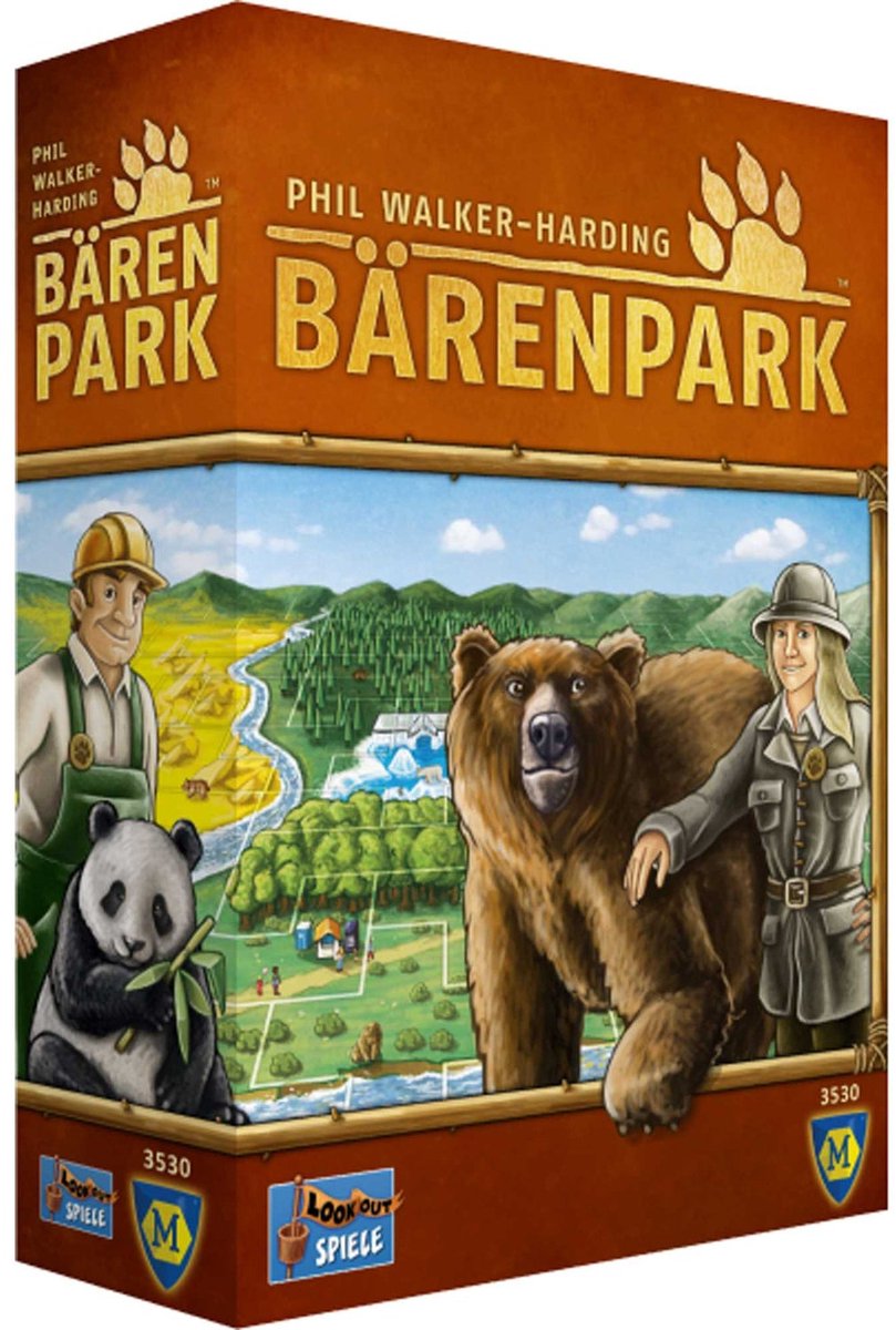 Lookout Games bear park - bordspel voor 2-4 spelers - vanaf 8 jaar