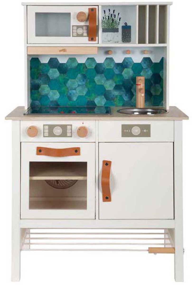 Small Foot - houten speelkeuken tasty wit