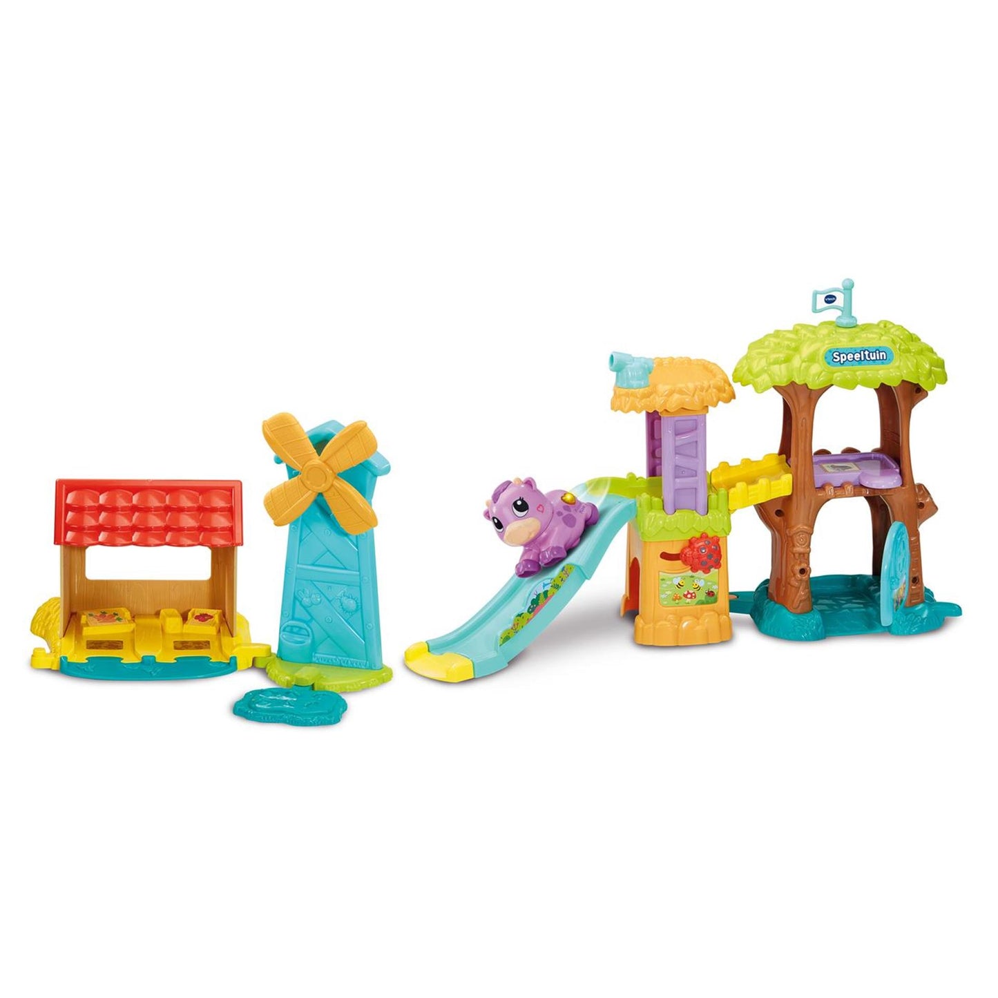 Vtech rol dol speeltuin + kaat koe