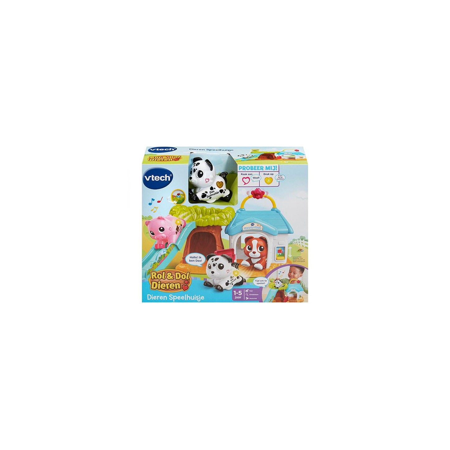 Vtech rol dol dieren dieren speelhuis