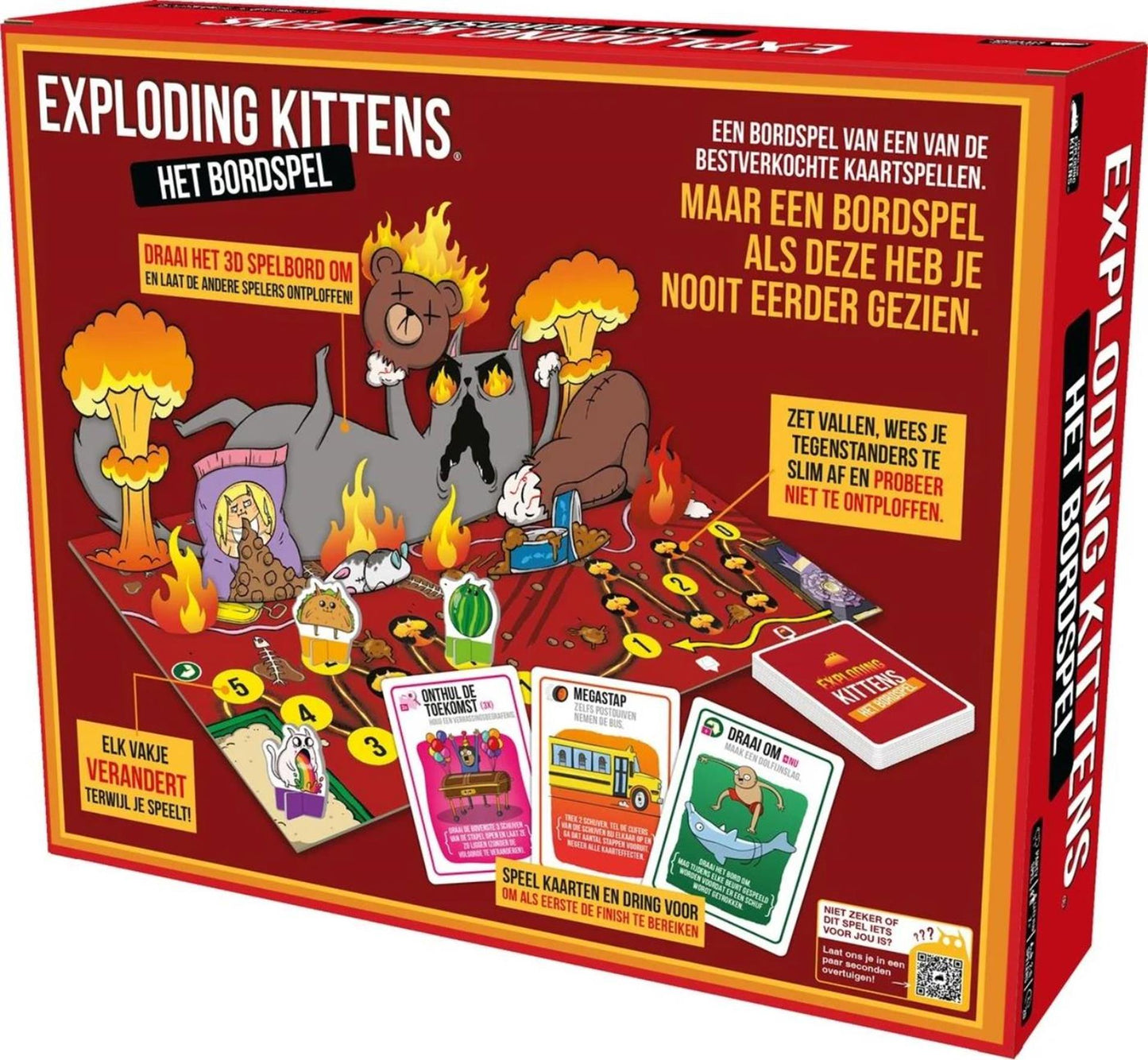 Asmodee Exploding kittens het bordspel (nl)