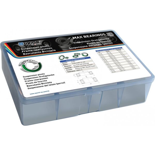 UNION kugellager ball bearing workshop box 2pcs. each