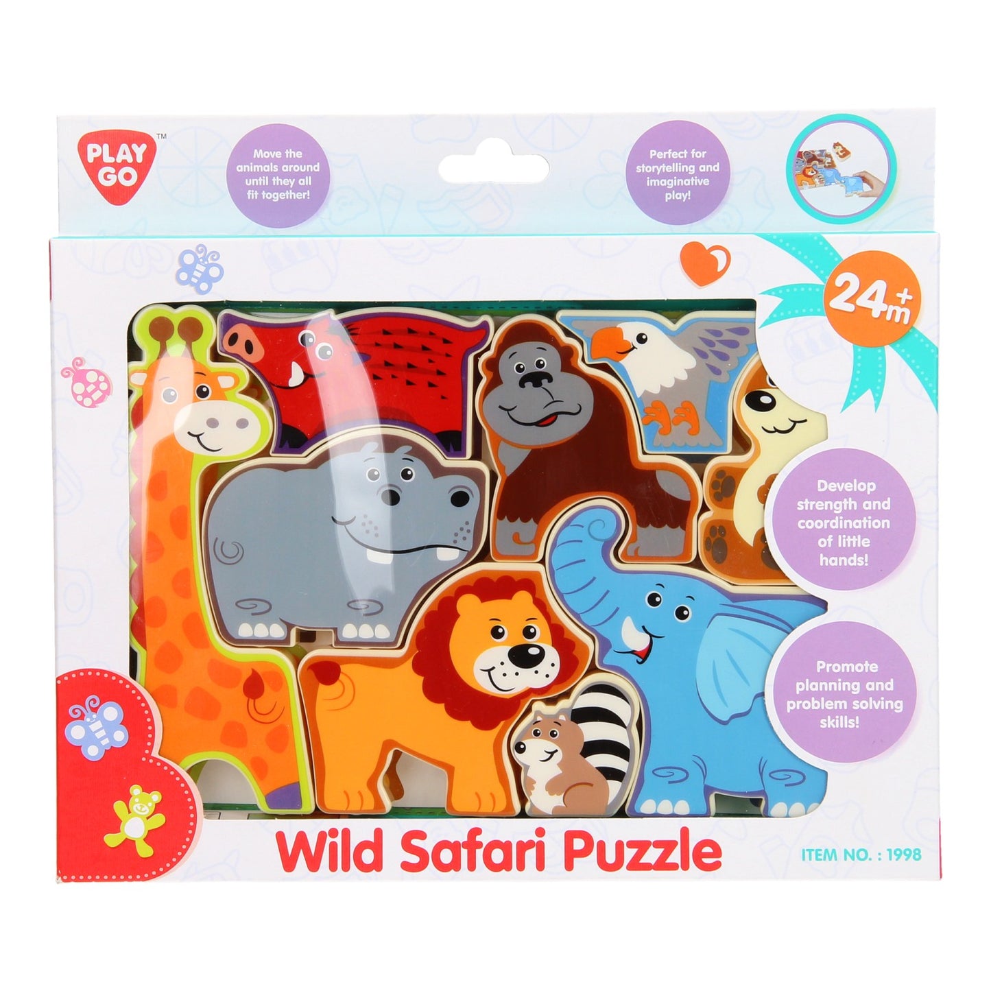 Playgo Play puzzel safari