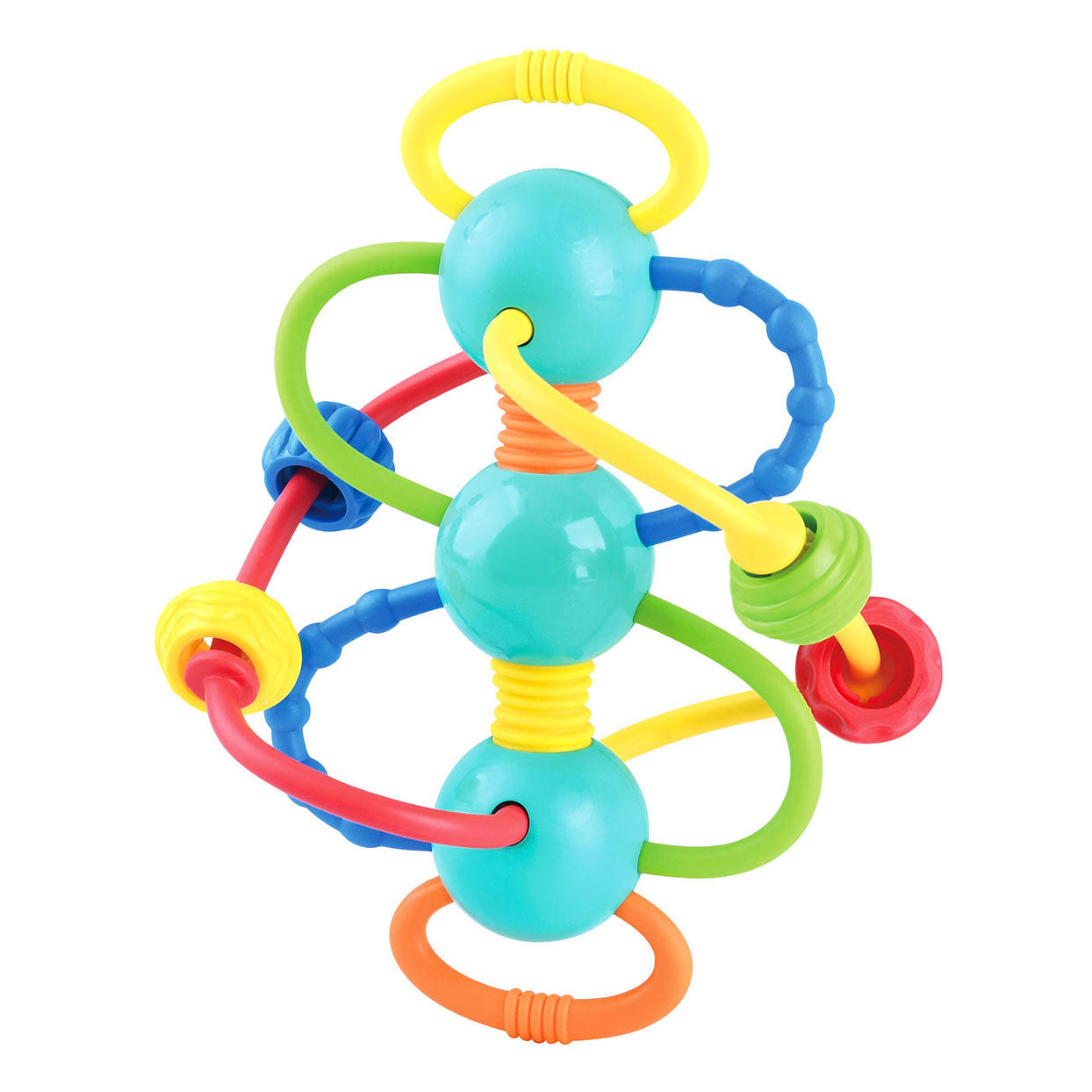 Playgo babyspeeltje buig bogen met kralen