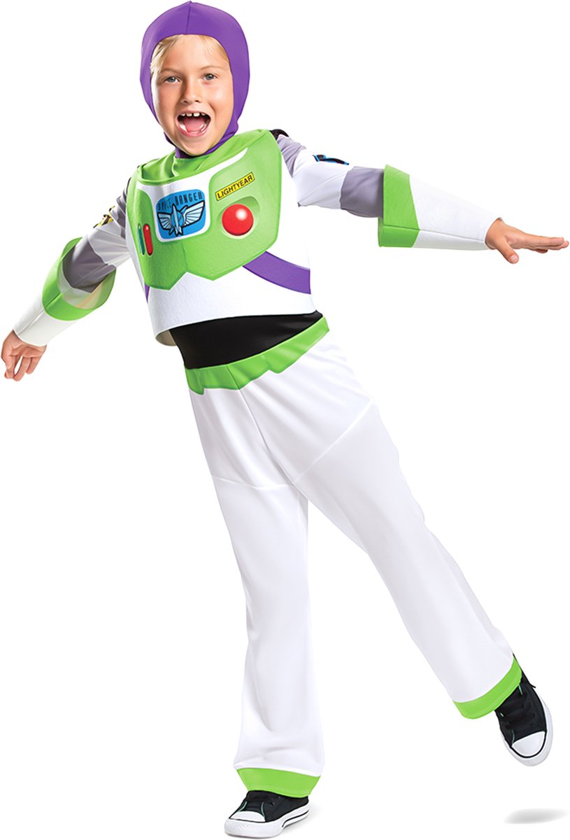 Disguise Disney - toy story 4, buzz lightyear deluxe , maat s (2t jaar), jongens