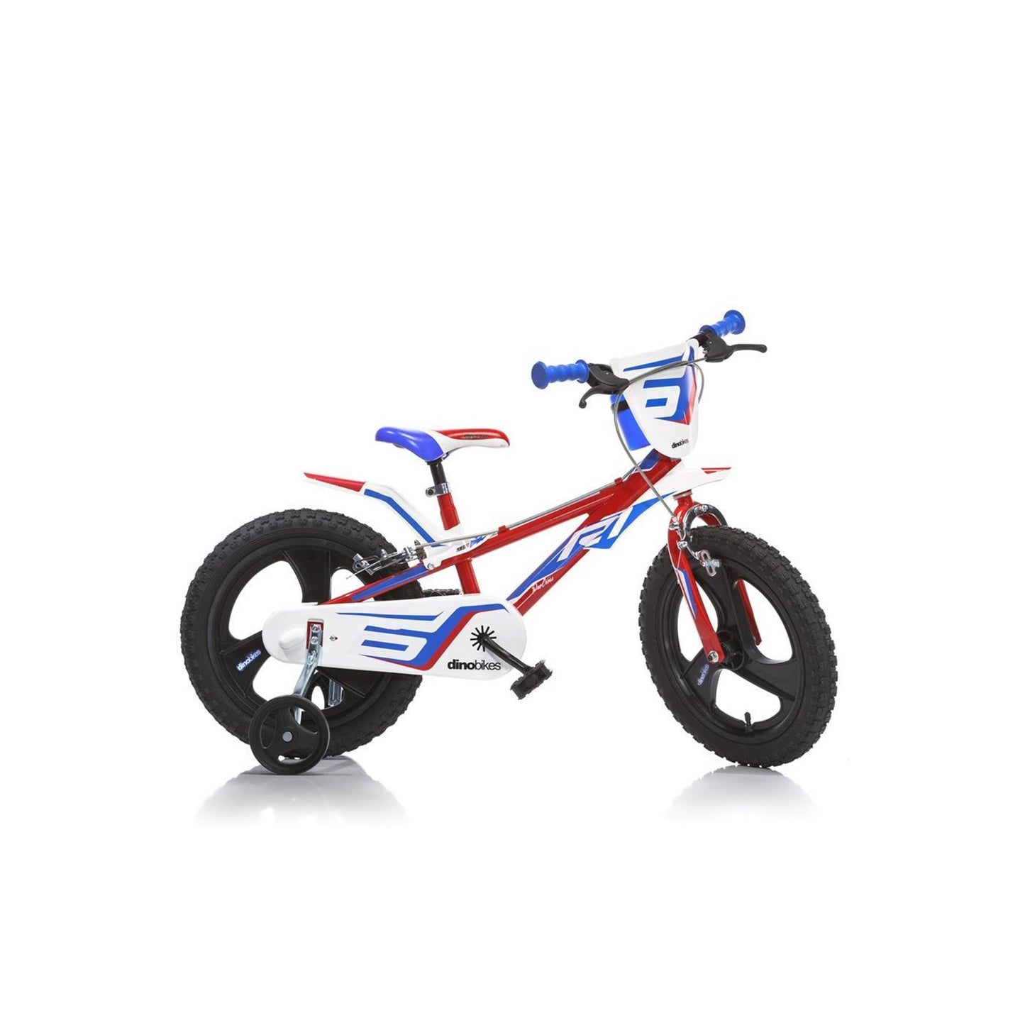 Dino Bikes Dino jongensfiets r1 16 inch rood blauw