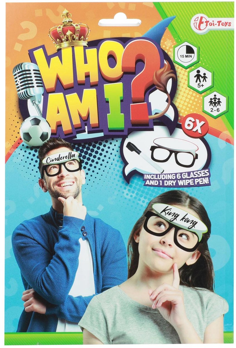 Toi-Toys Who am i gezelschapsspel