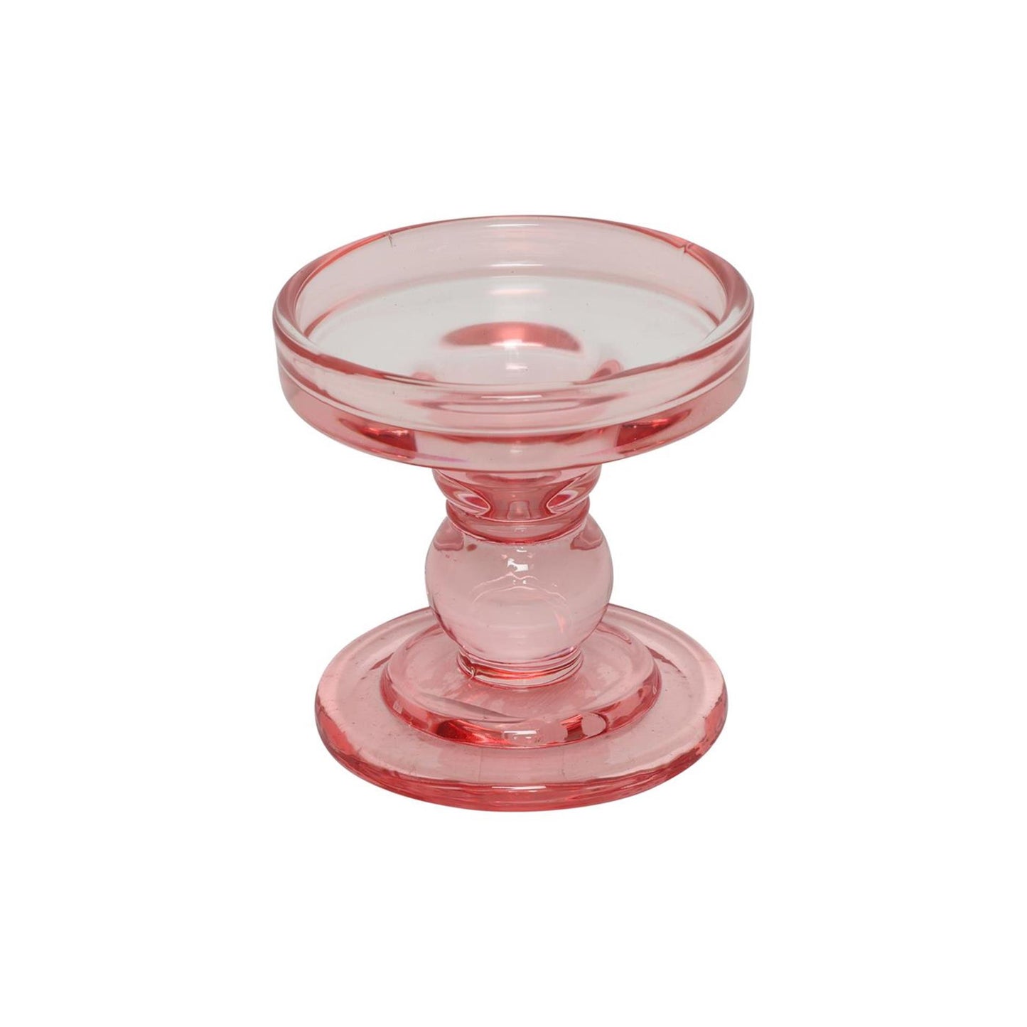 Countryfield Kandelaar s donker roze 8,5x8,5x8,5cm