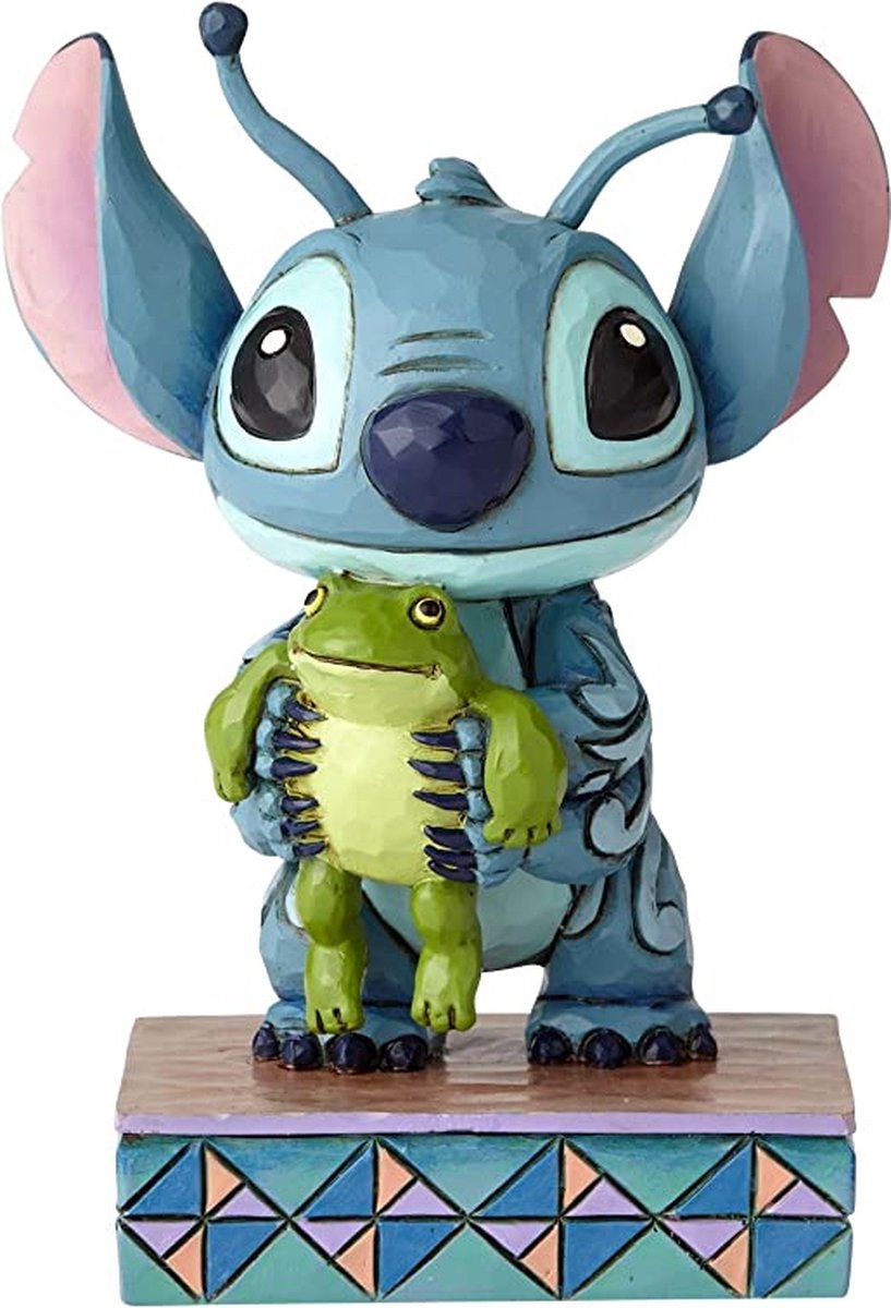 Enesco Disney traditions - stitch - beeldje strange life-forms 10 cm