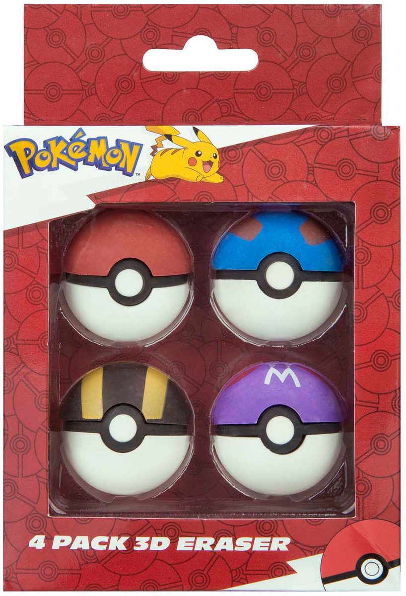 Undercover Set gummen pokemon - 4dlg.