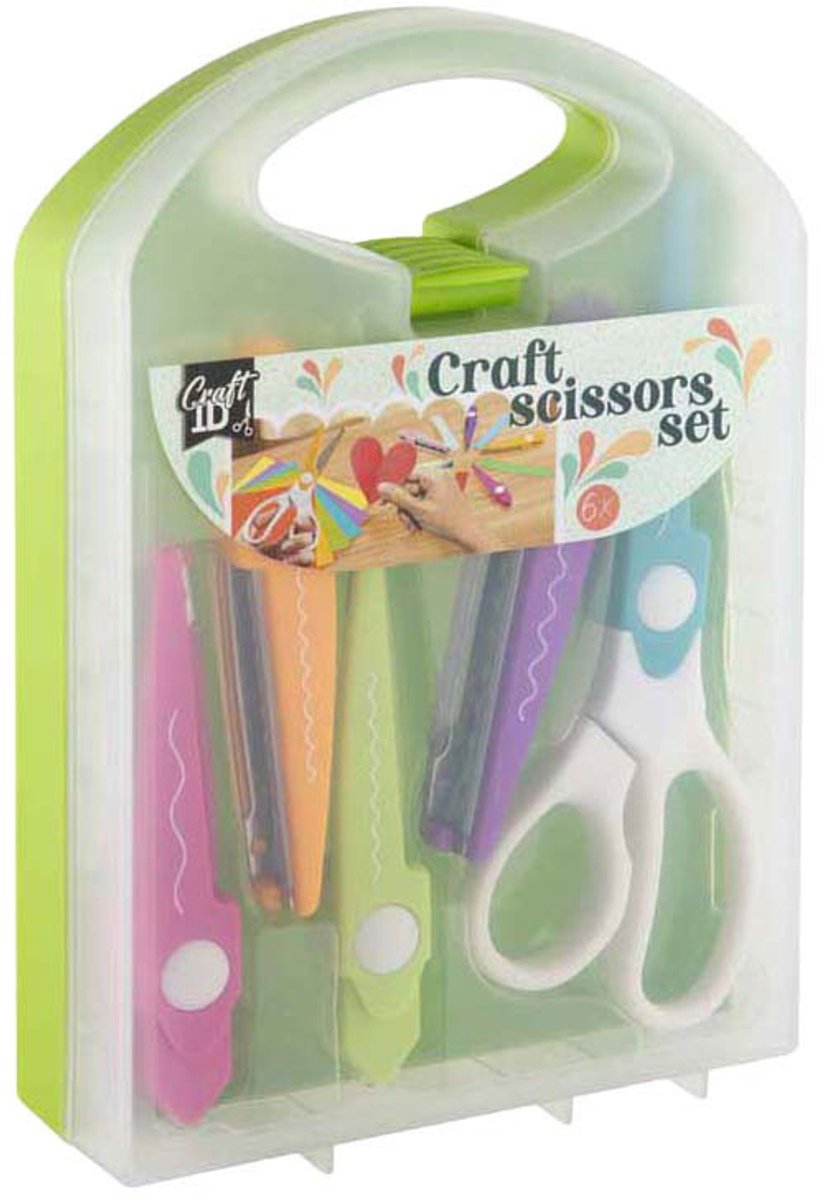 Creative Craft Group Knutsel scharenset - 6dlg.