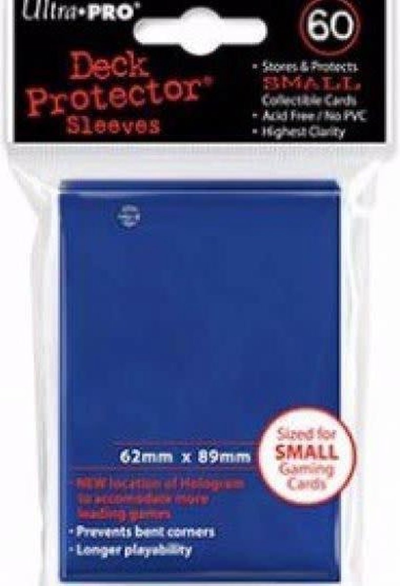 Ultrapro Speelgoed | kaartspel - sleeves pro-matte blue small d10