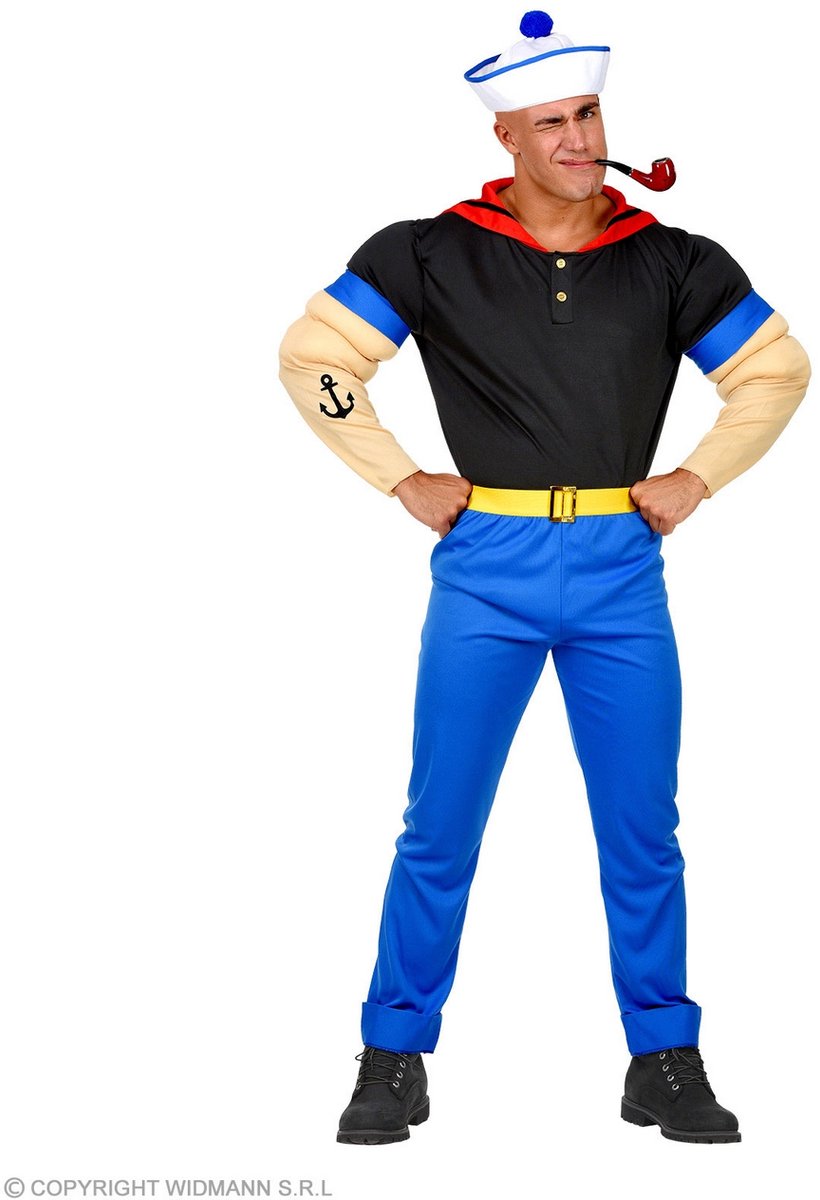 Widmann Super matroos popeye pak volwassenen