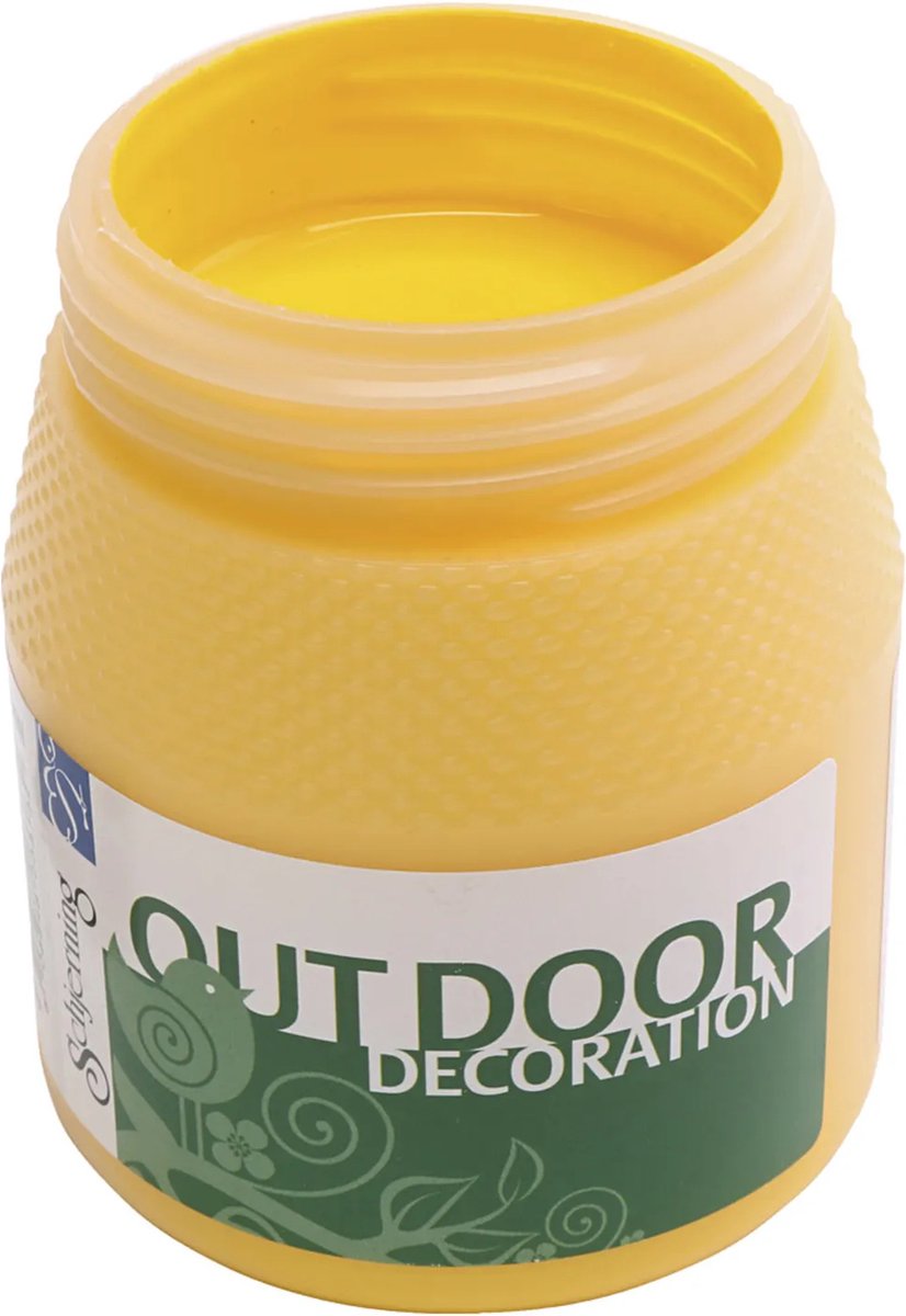 Creativ Company Cc outdoor verf 250 ml geel