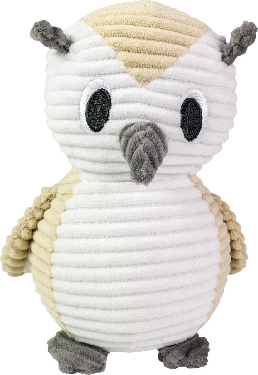 Lumo Stars Lumo velvet owl oscar - classic - 15cm