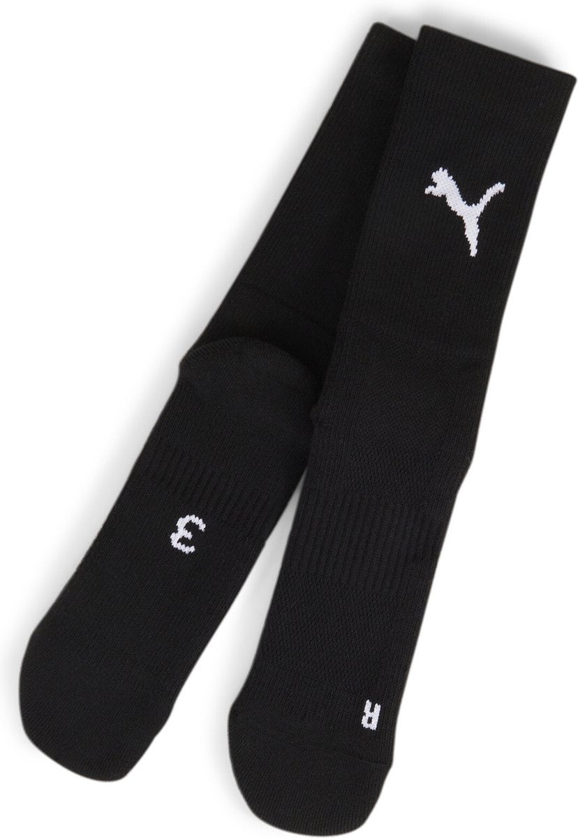 PUMA teamgoal performance sock heren sportsokken - black- white