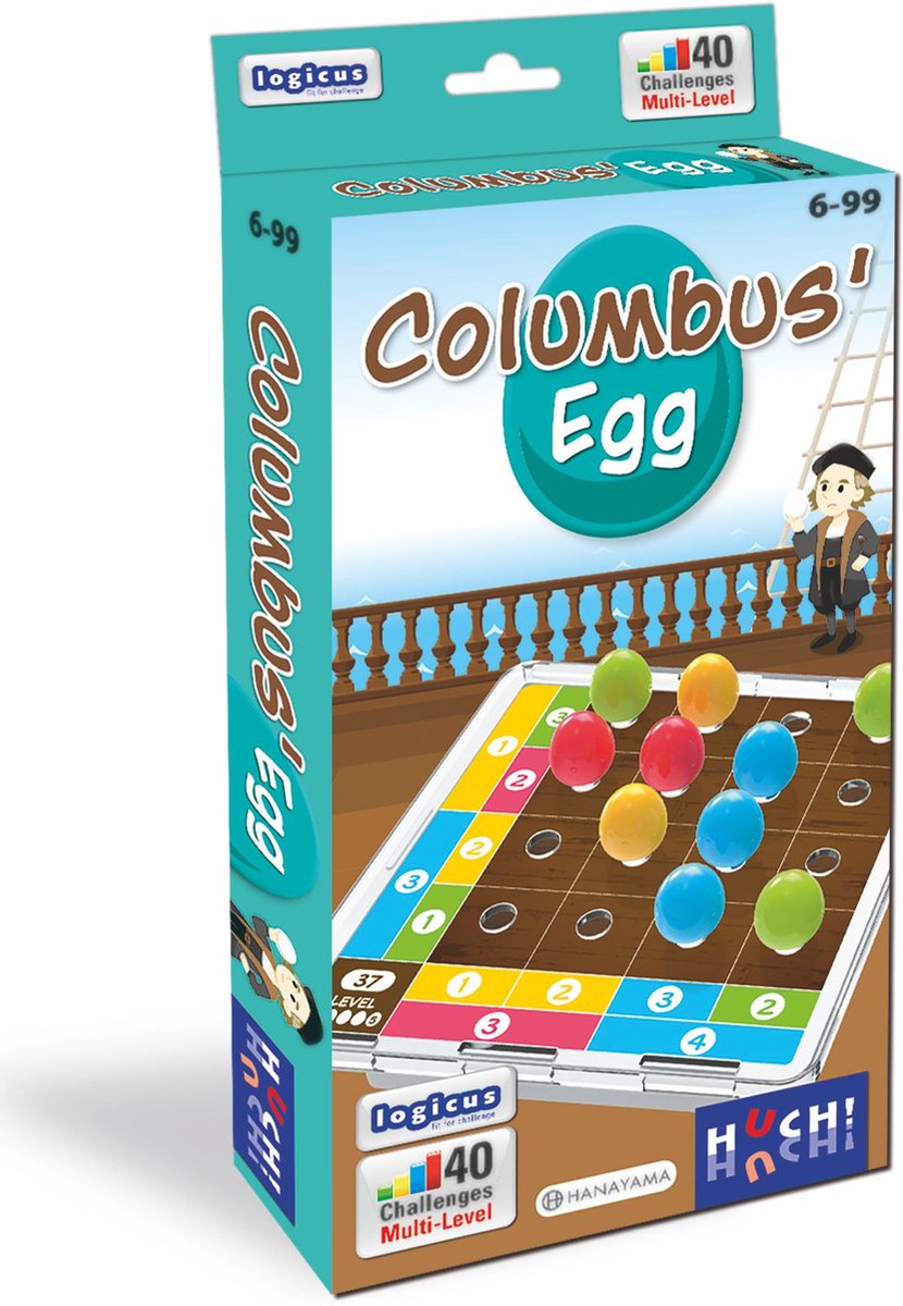 Geronimo Games Huch - columbus egg breinbreker