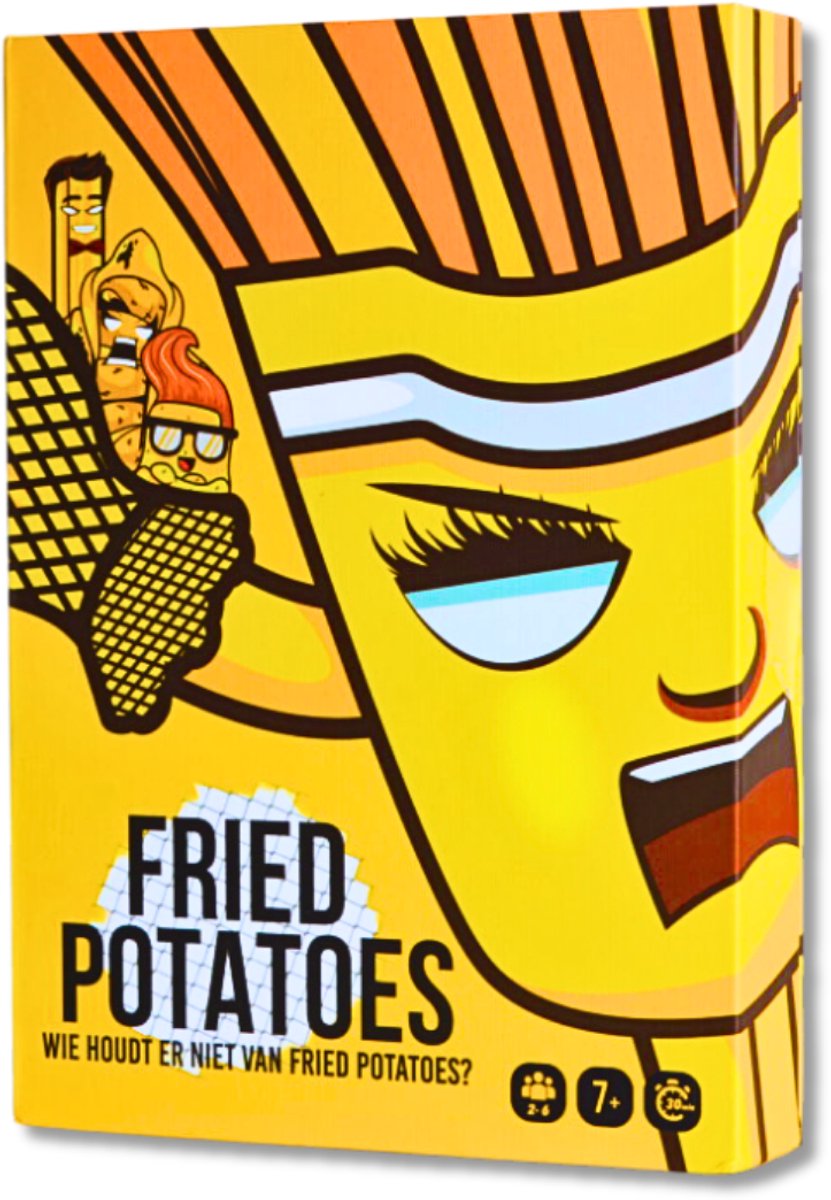 Fried Potatoes original | kaartspel slagenspel | snel familiespel voor spelavond | nederlandse versie | 2–6 spelers | ±25 minuten