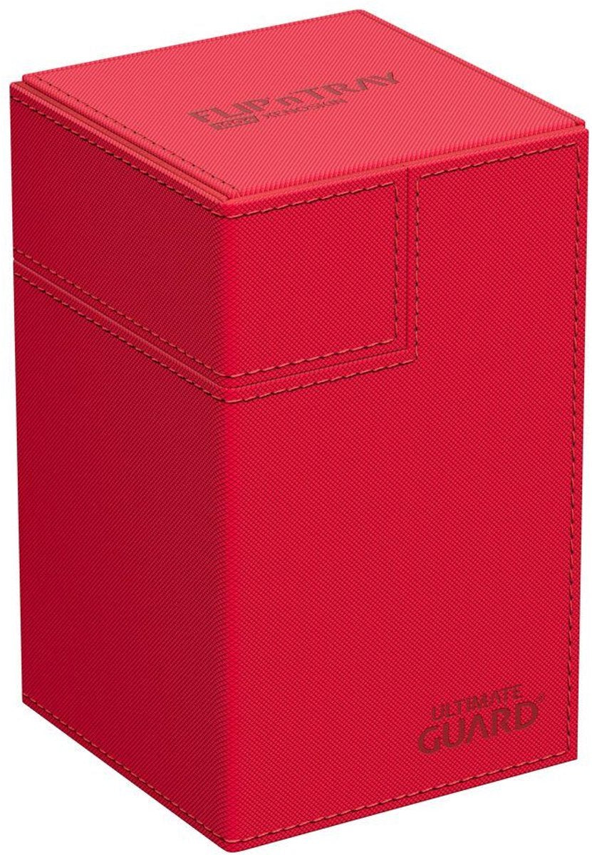 Ultimate Guard flip'n'tray 100+ xenoskin - red