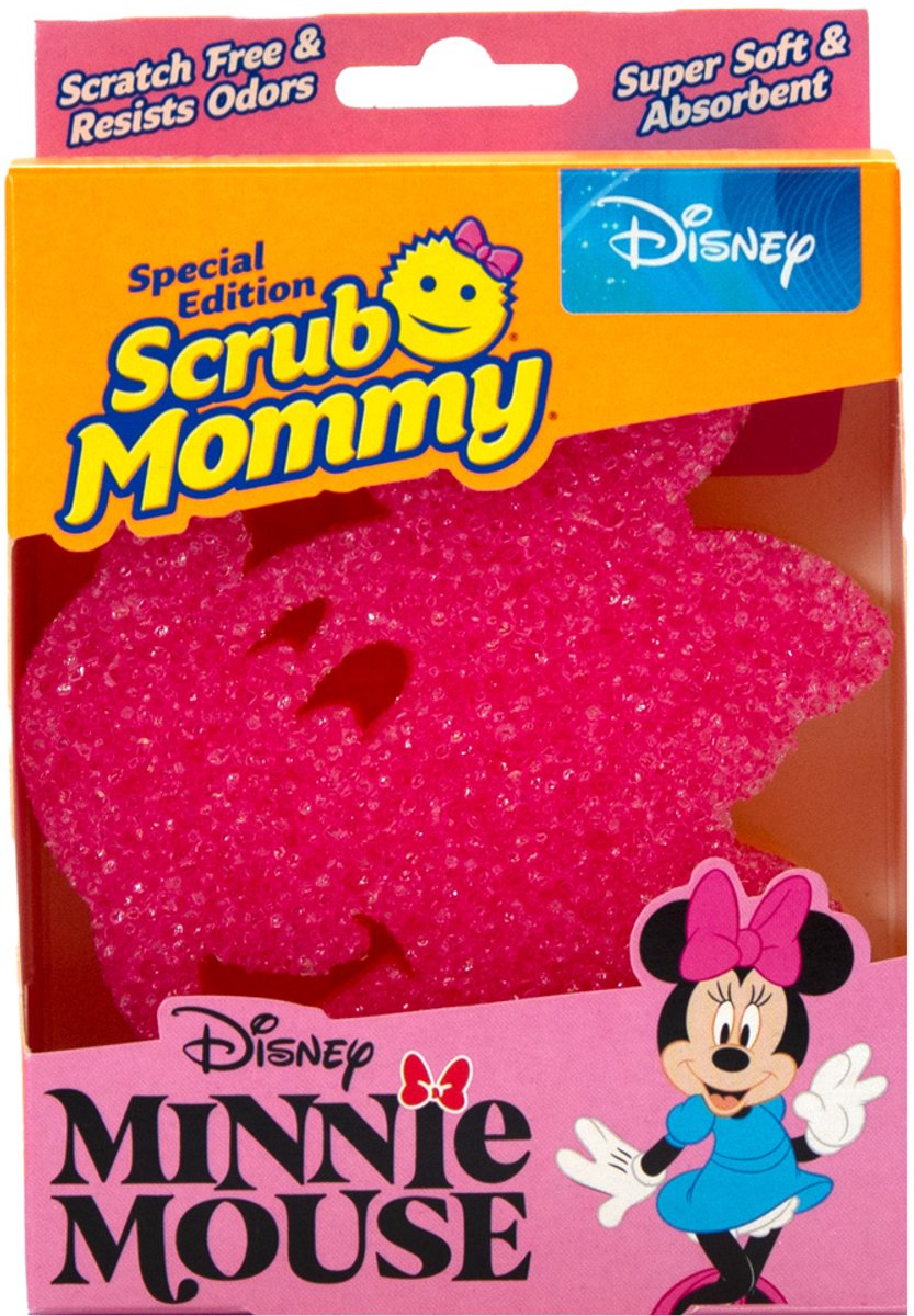 Scrub Daddy Scrub mommy schoonmaakspons – disney editie - minnie mouse – 1 stuk