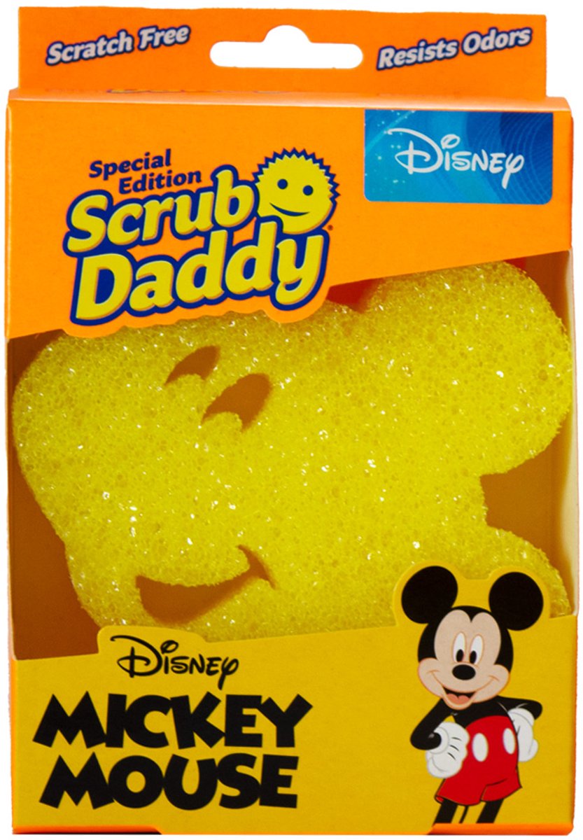Scrub Daddy schoonmaakspons – disney editie – mickey mouse - 1 stuk