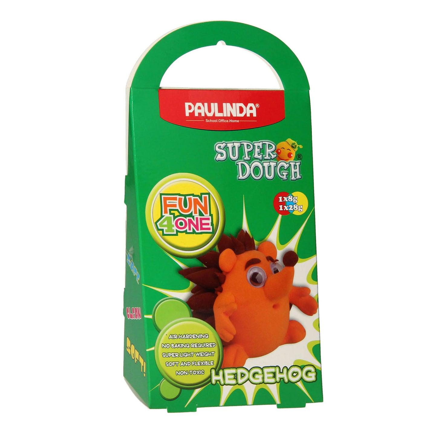 Paulinda Super dough diertje kleien - 2 kleuren klei