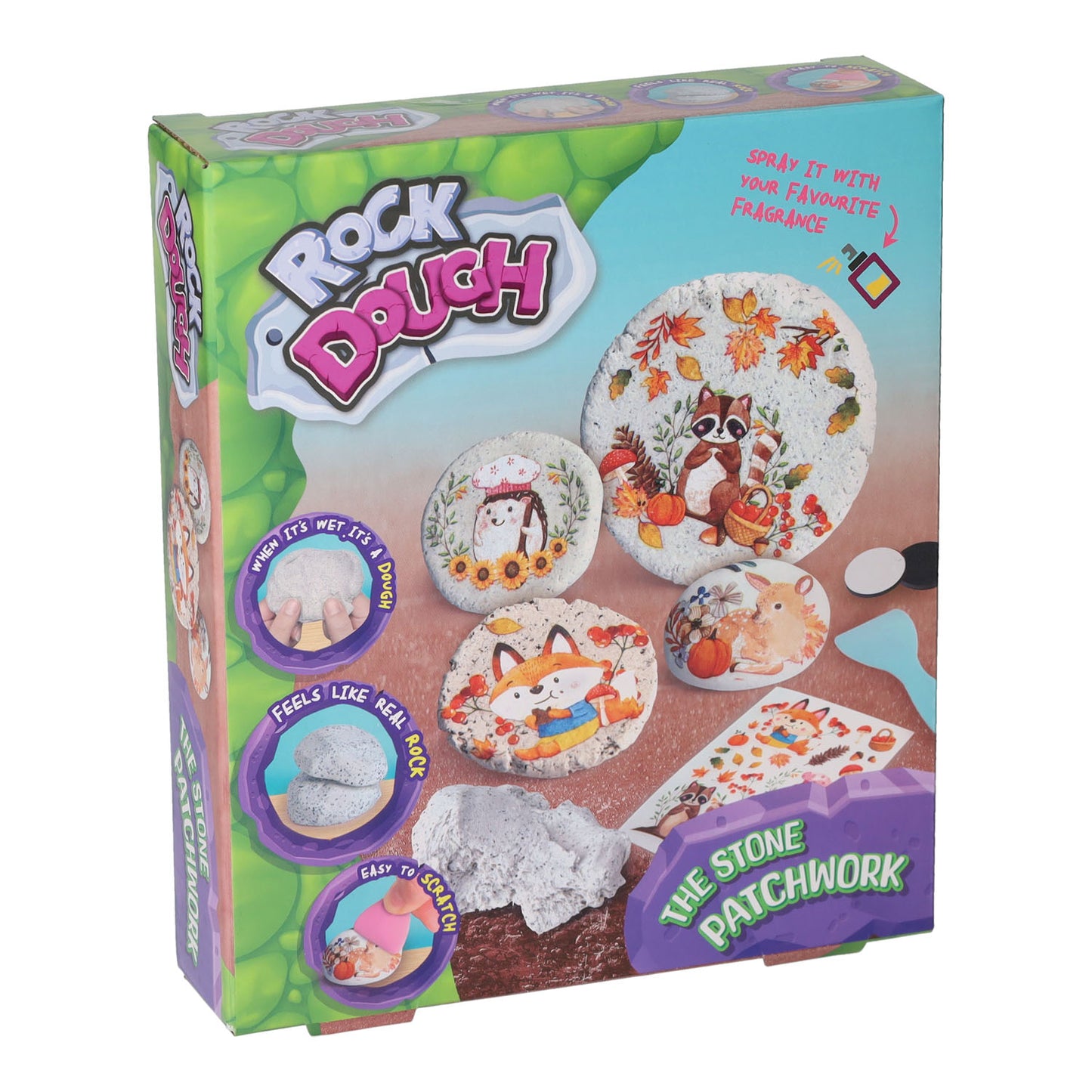 Paulinda Rock dough - stenen maken en versieren